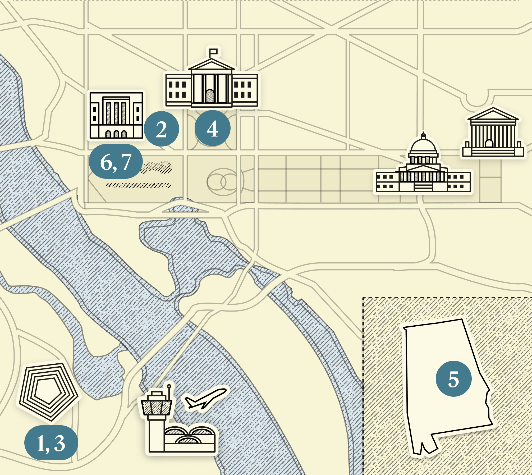 DC map