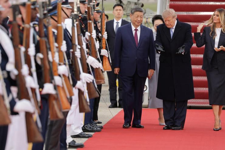 Xi Jinping and Donald Trump