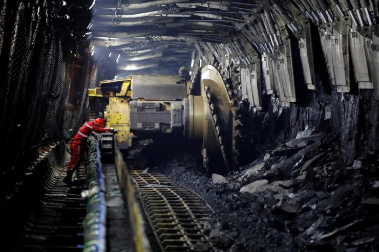 Coal mine in China.