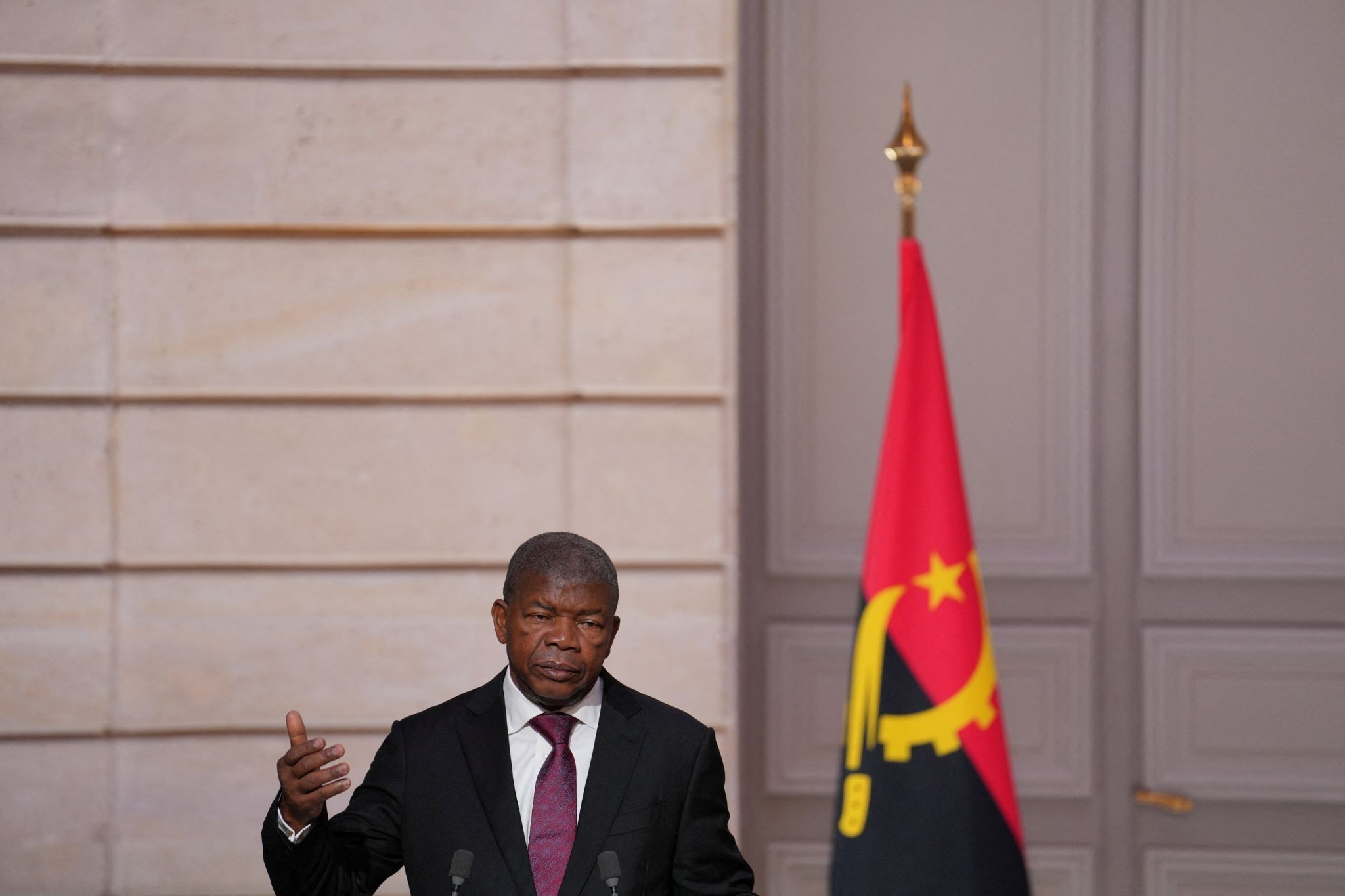 Angola’s President João Lourenço.
