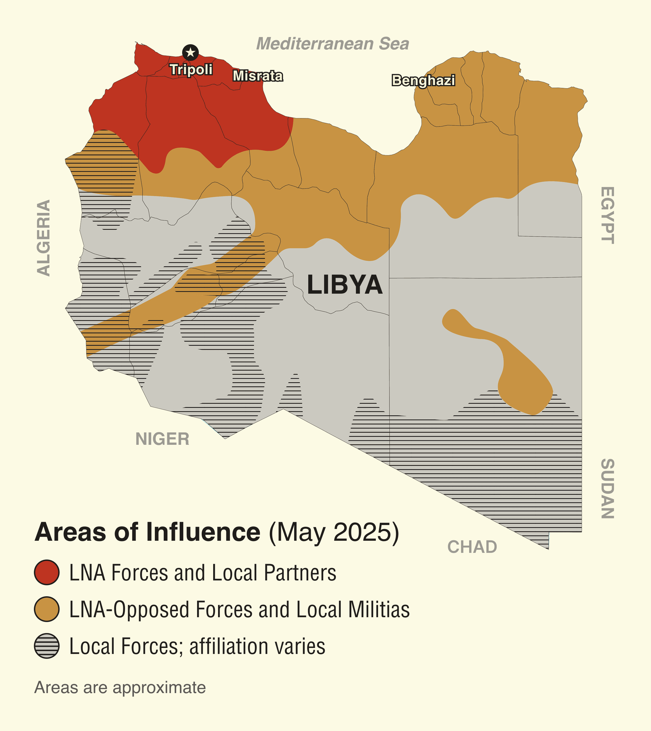 Map of Libya