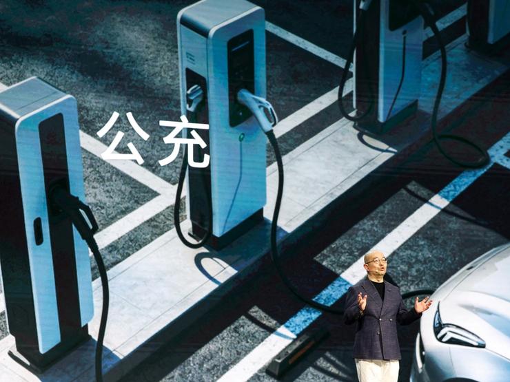General manager of CATL’s Battery Swapping Business Yang Jun.