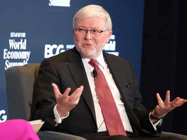 The Hon. Dr. Kevin Rudd, AC, Australia’s Ambassador to the US.