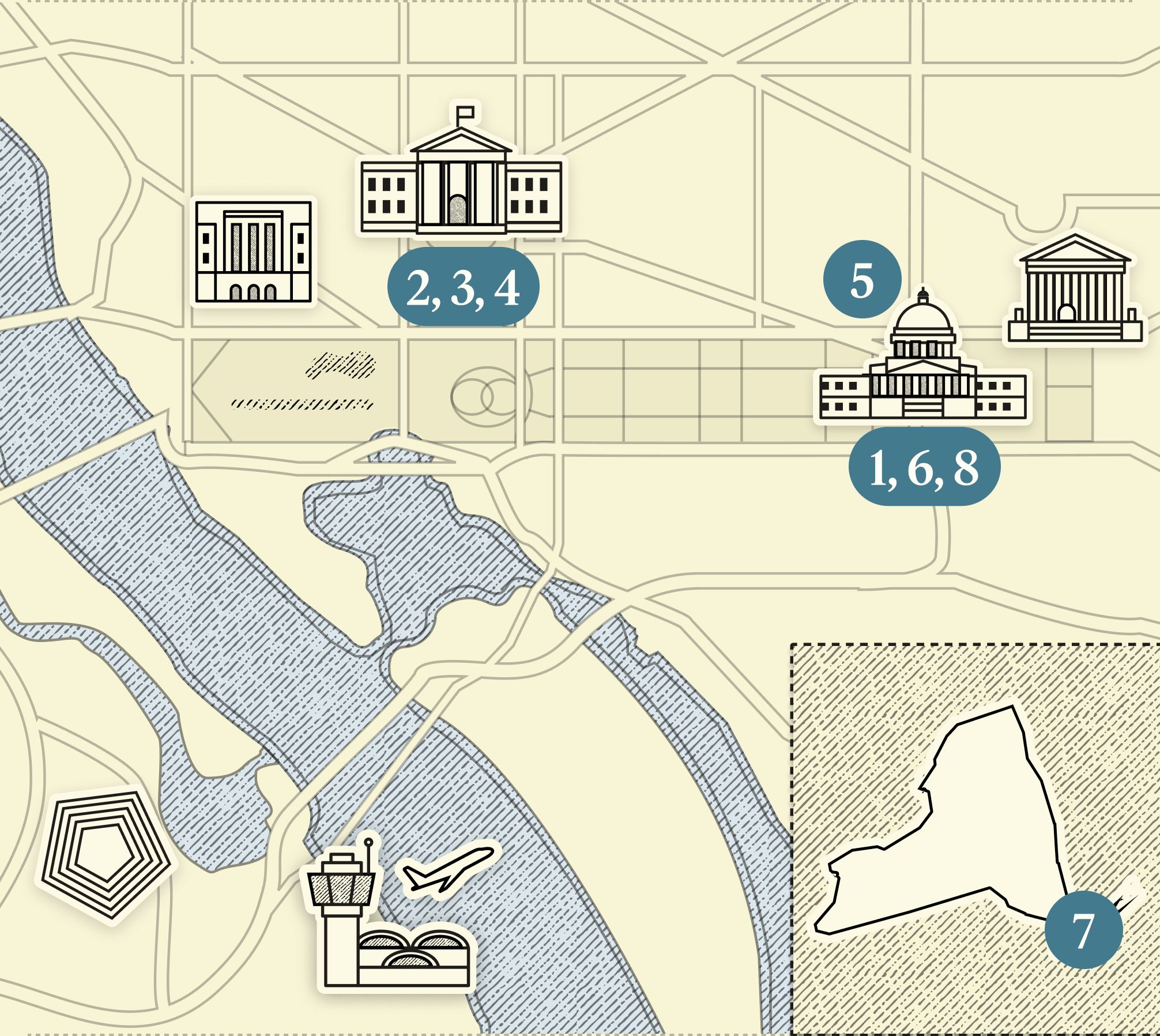 DC map
