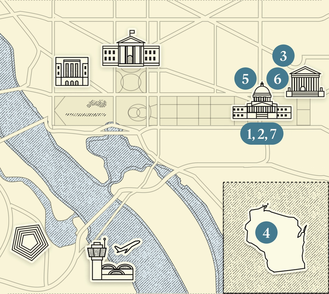 A map of DC.