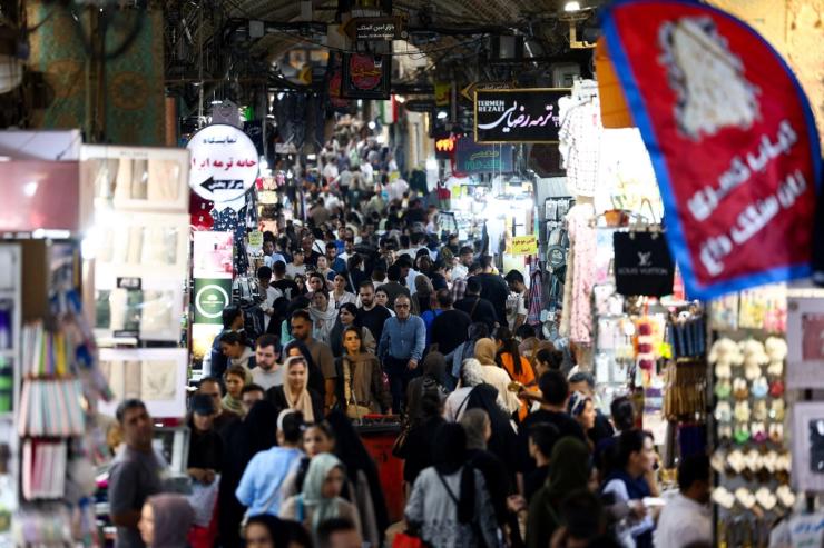 Tehran’s Grand Bazaar.