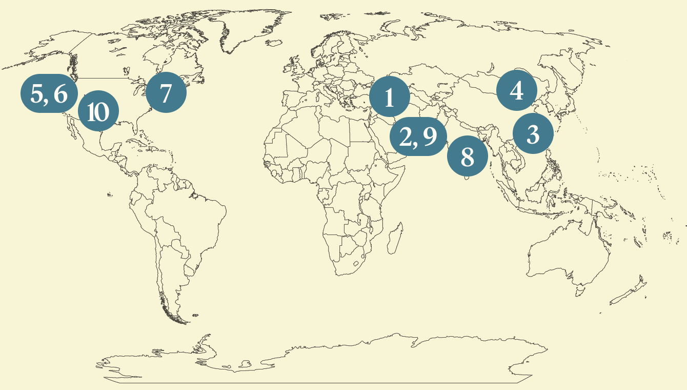 Semafor World Today map graphic