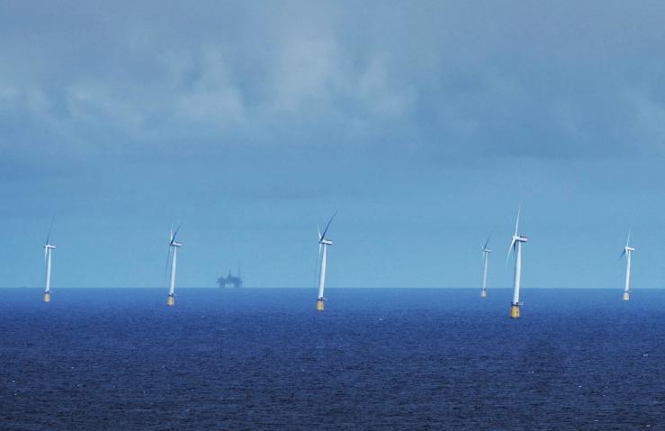 Opening of Hywind Tampen floating offshore wind farm.