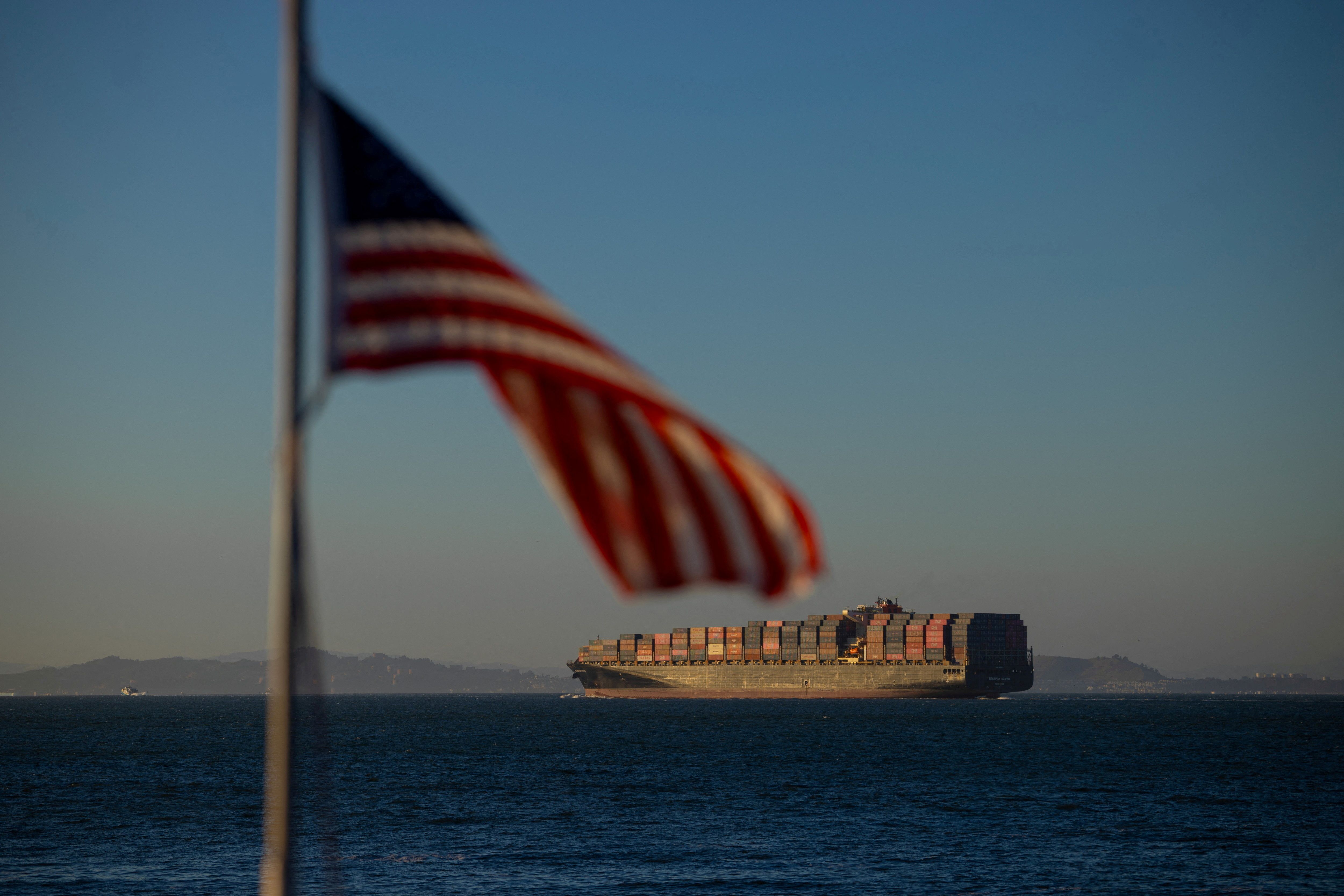 The San Francisco port. 