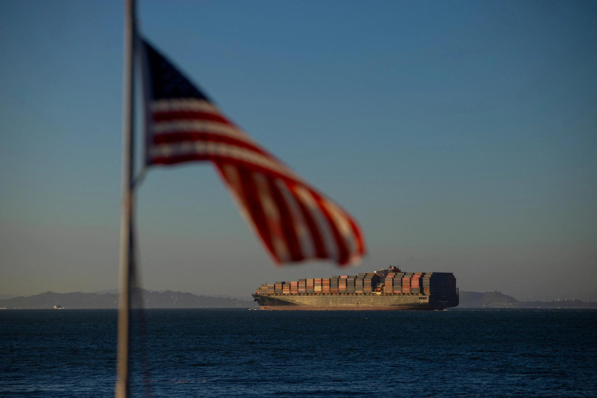 The San Francisco port. 