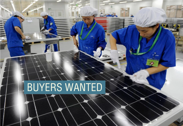 Employees inspect solar panels at a workshop in Chint Solar Co. Ltd. factory in Hangzhou, Zhejiang province December 8, 2009.
