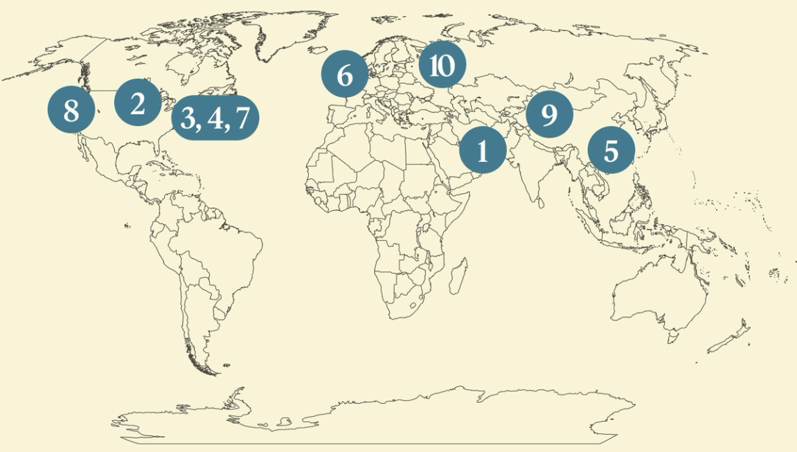 Semafor World Today map graphic