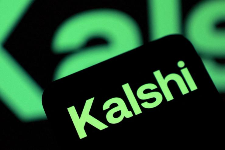 A Kalshi logo.