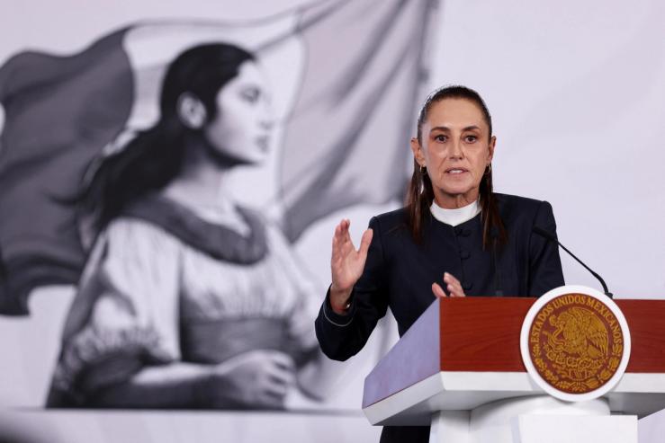 Mexico’s President Claudia Sheinbaum.