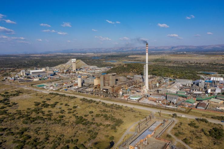 Sibanye-Stillwater platinum mine in Marikana, South Africa.