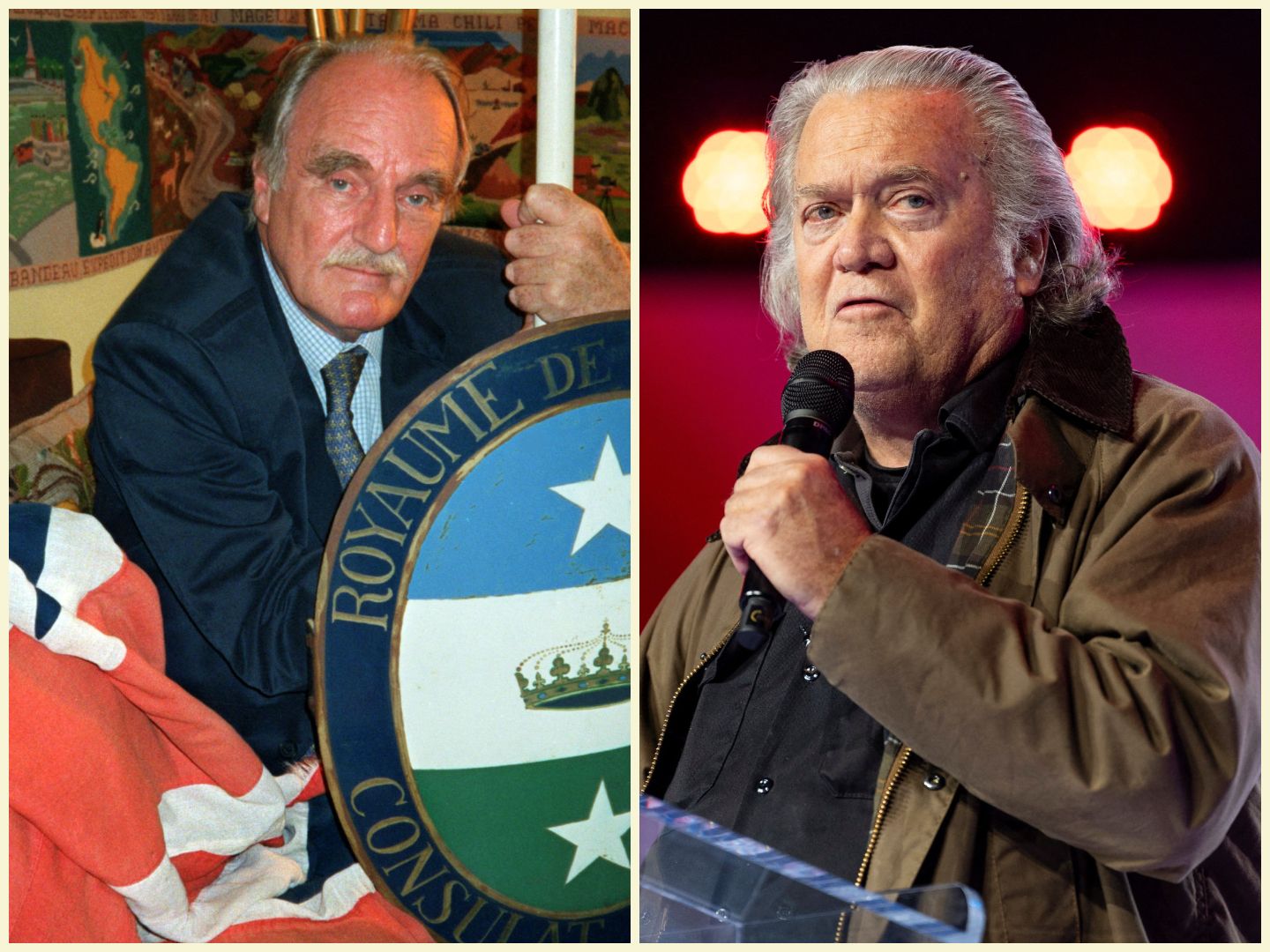 Jean Raspail and Steve Bannon