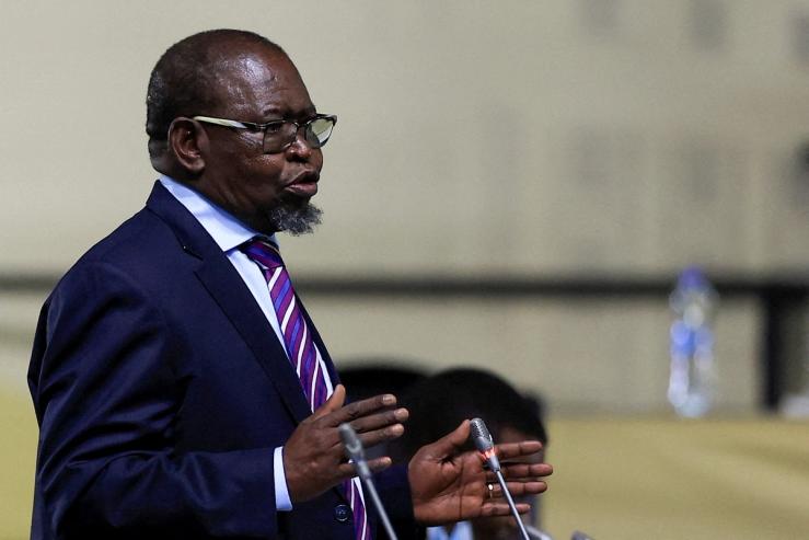 South Africa’s Finance Minister Enoch Godongwana.