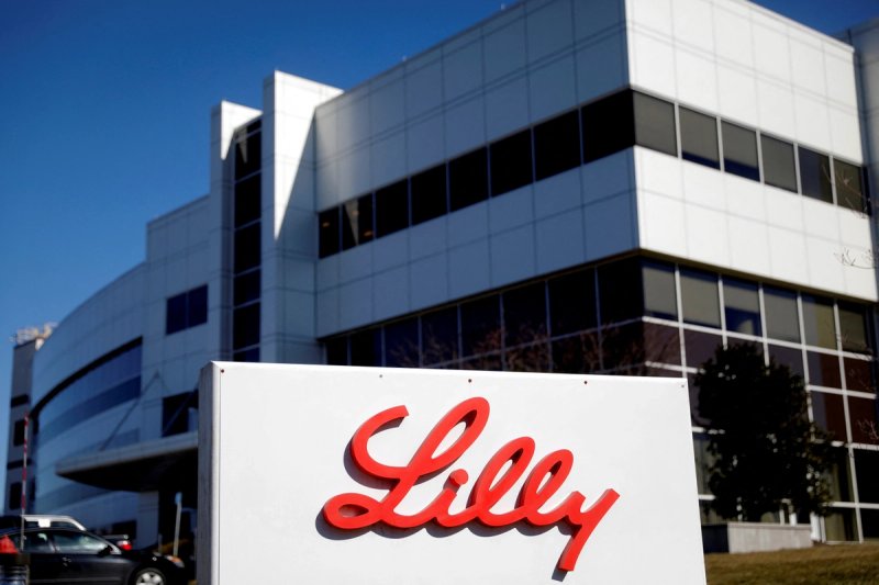 An Eli Lilly and Company pharmaceutical manufacturing plant is pictured in Branchburg, New Jersey.