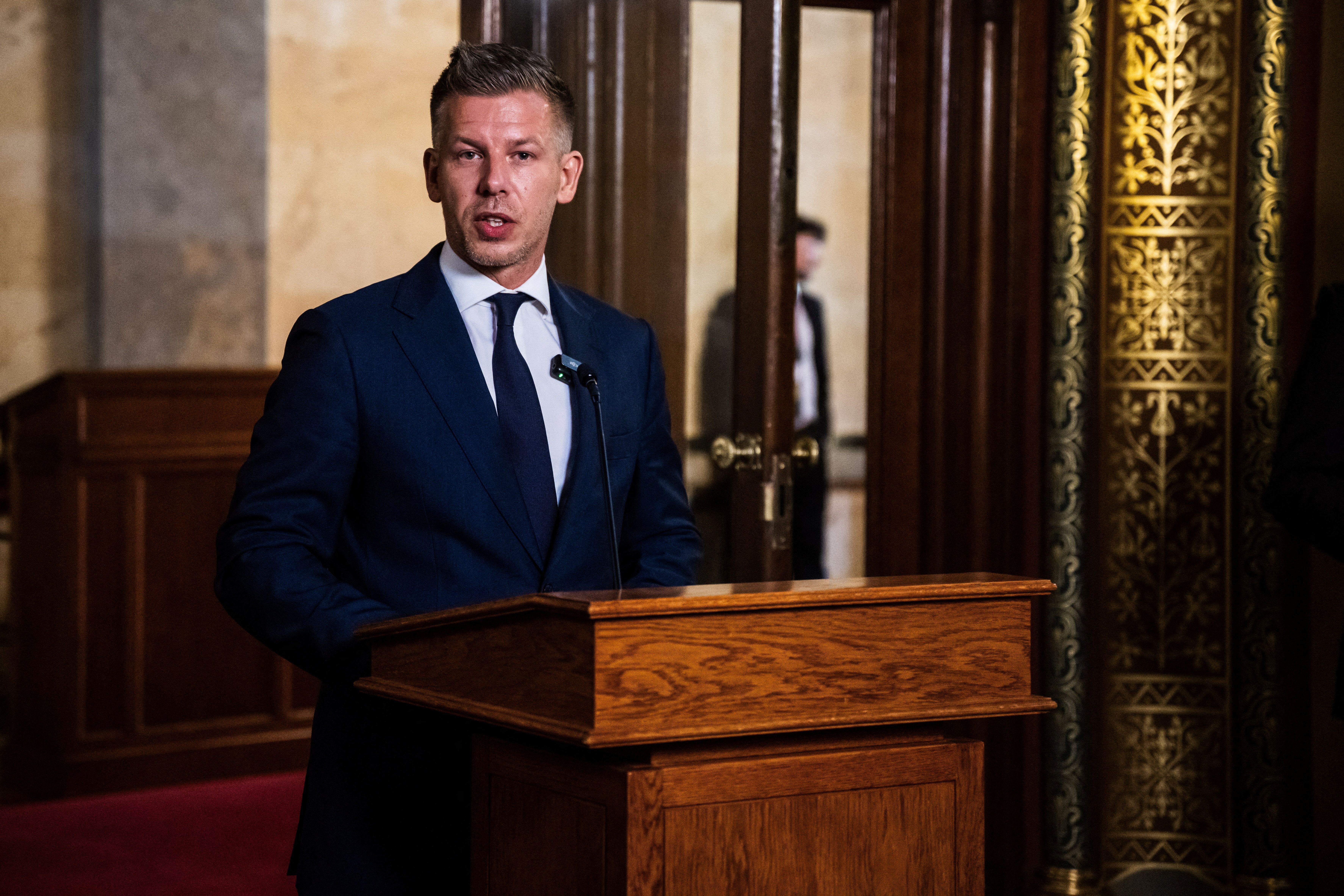 Hungary’s Prime Minister Peter Magyar.