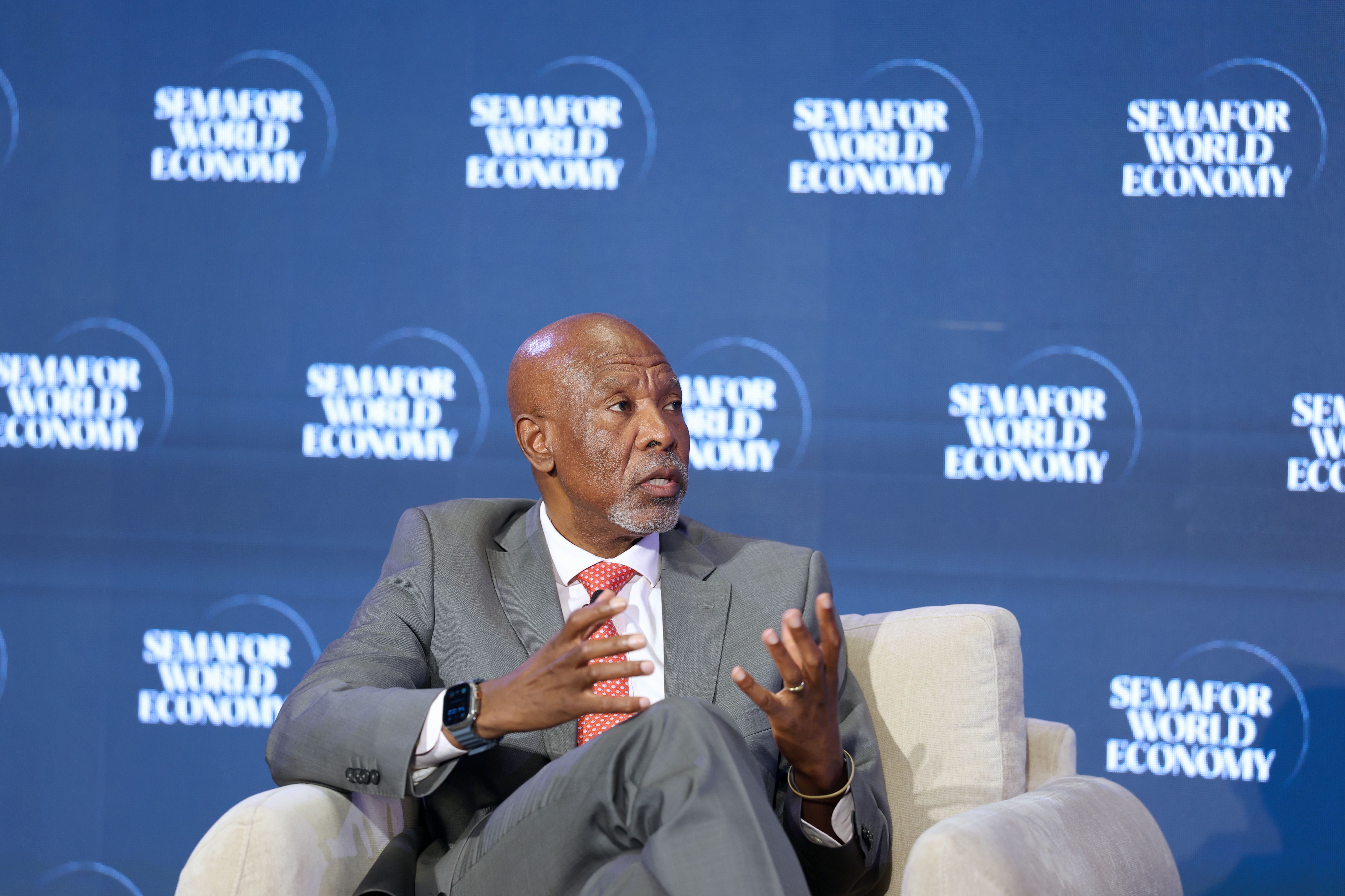 South Africa’s central bank governor Lesetja Kganyago.