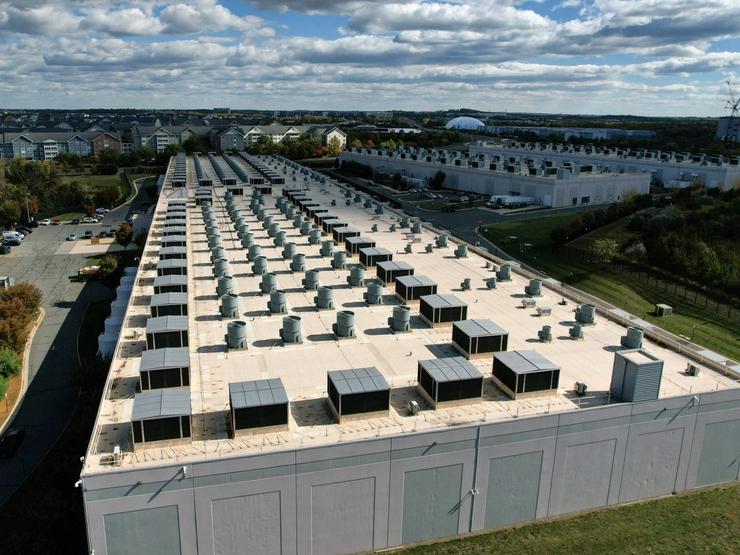 An Amazon data center.