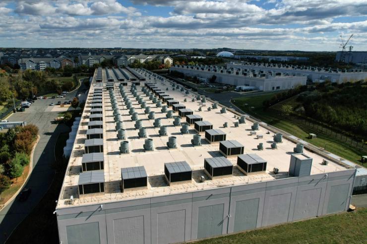 An Amazon data center.