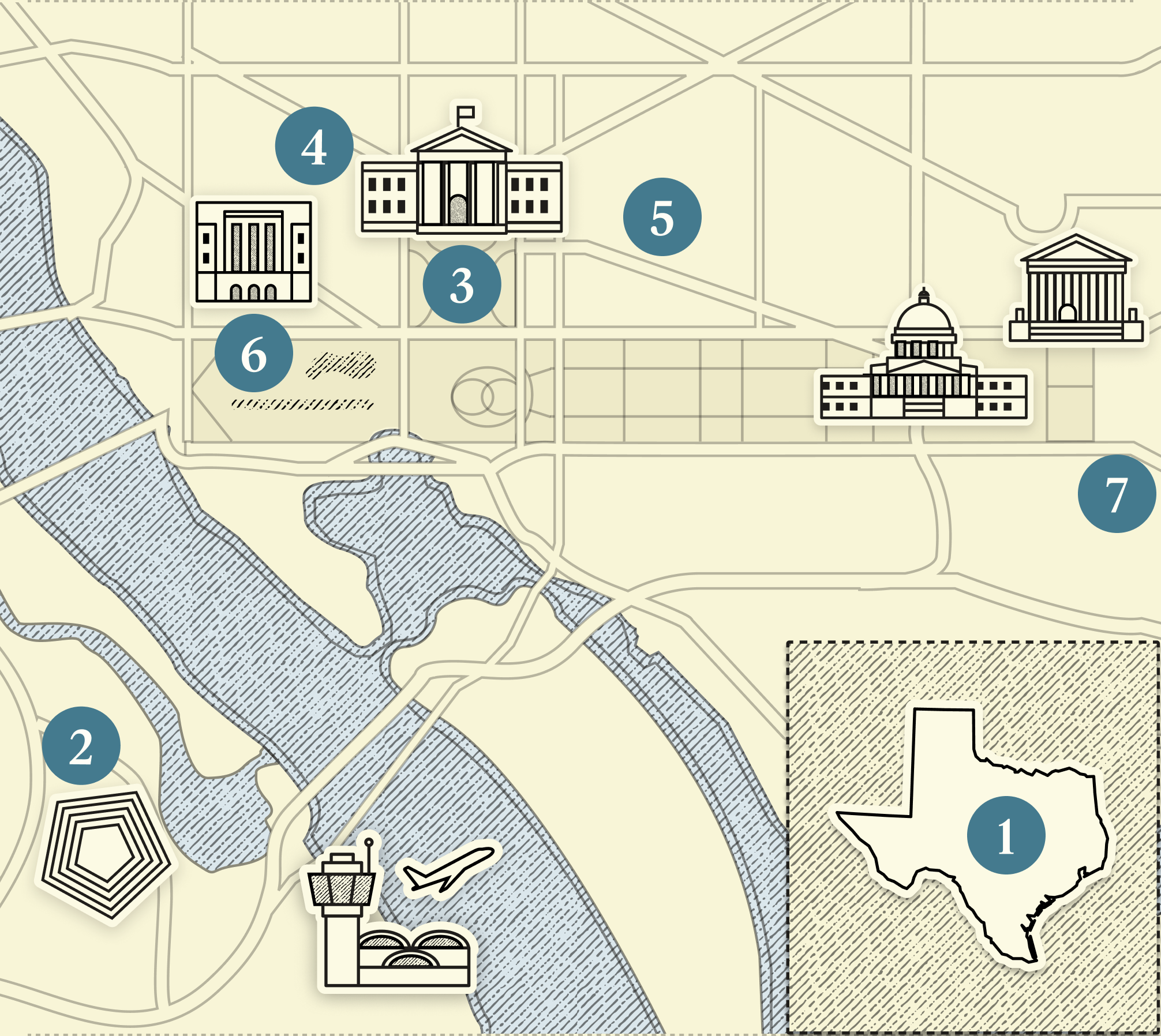 A map of DC
