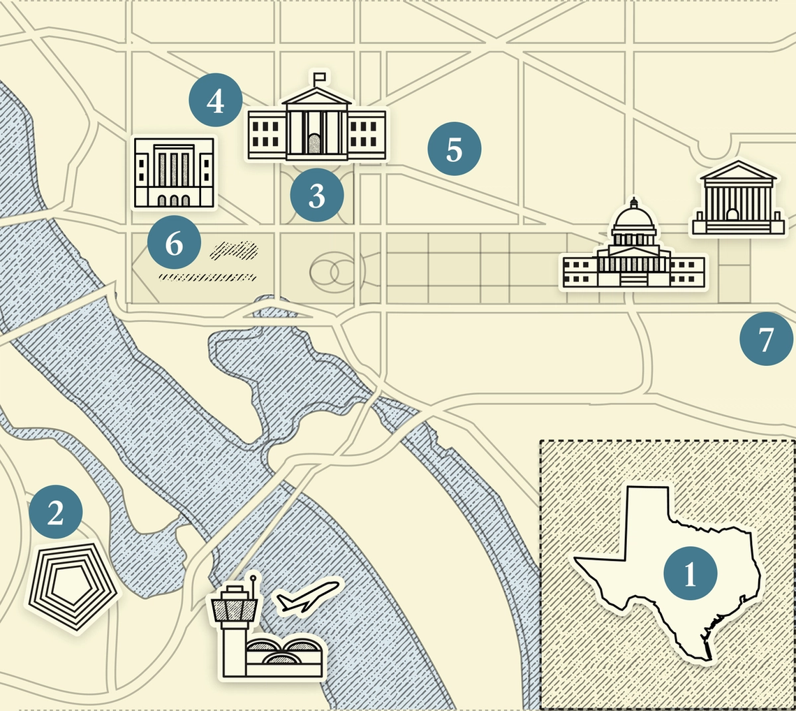 A map of DC