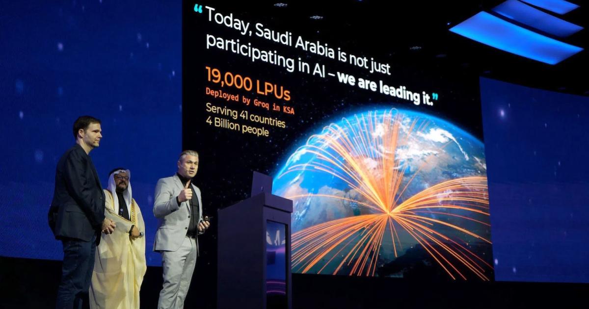 Saudi AI firm HUMAIN selects Groq for inference work