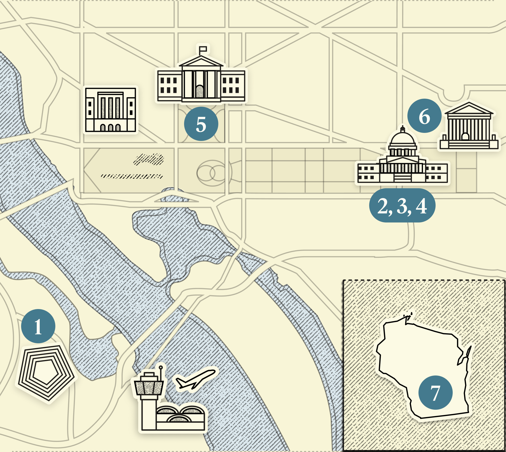 A map of DC.
