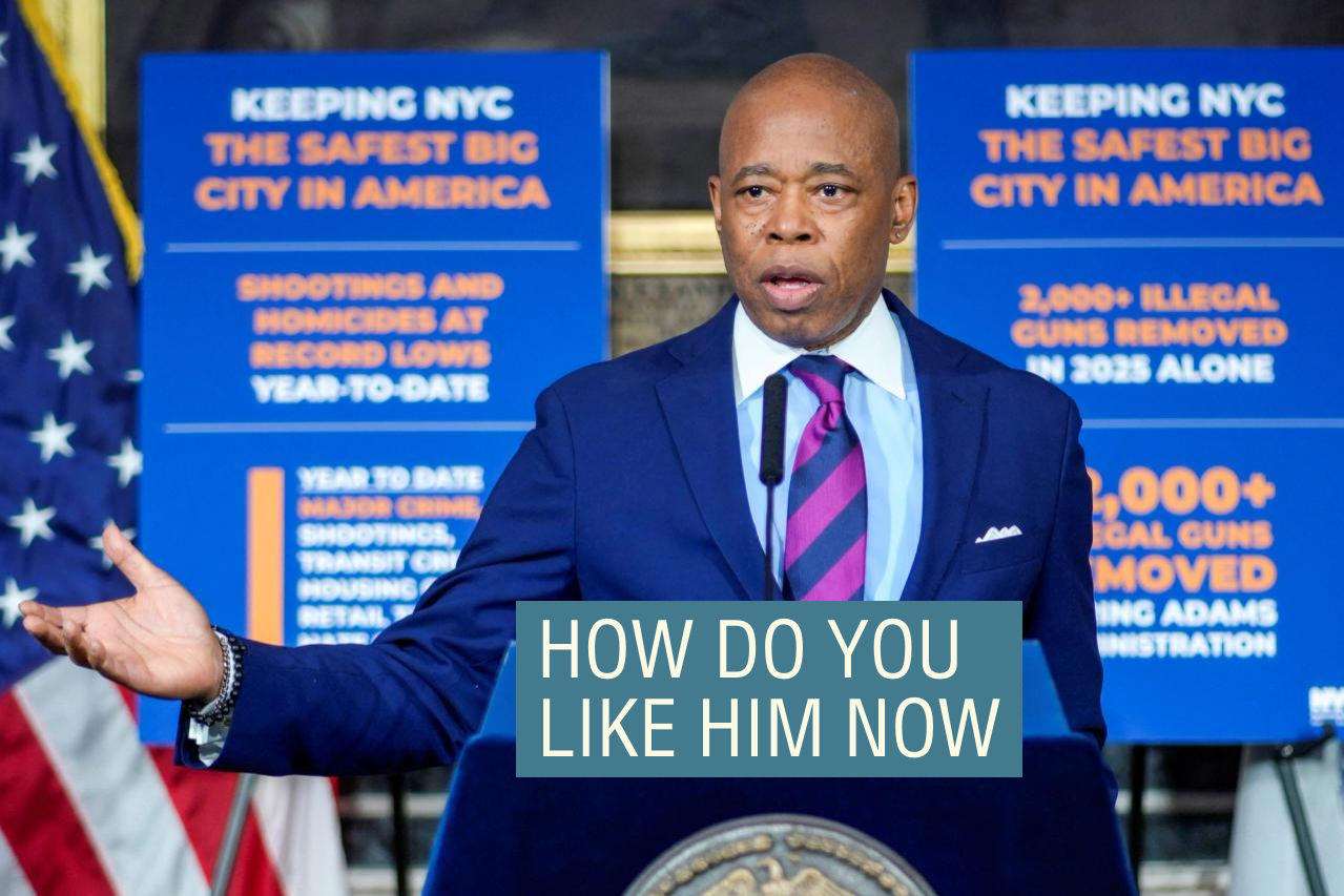 New York City Mayor Eric Adams