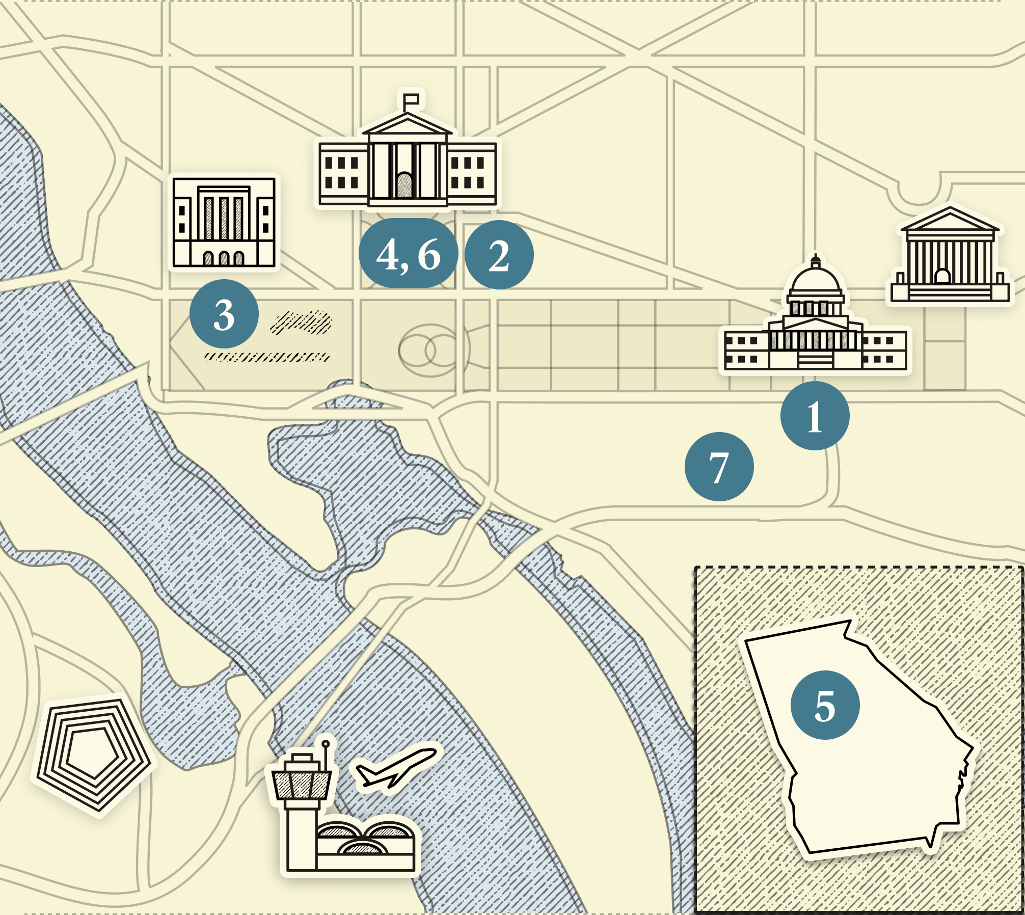 A map of DC.