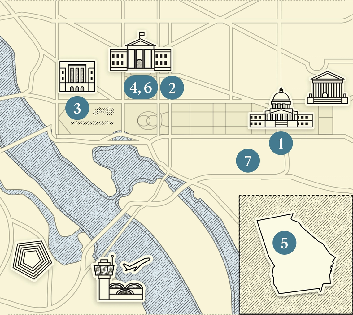 A map of DC.