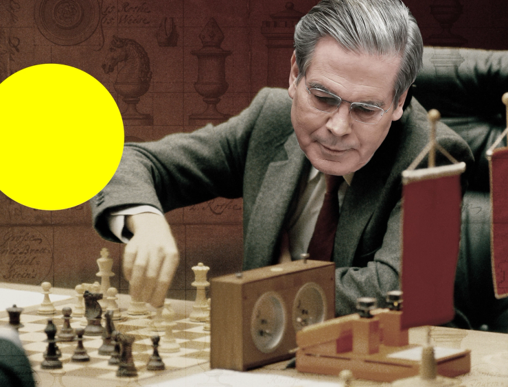 Illustration of Scott Bessent