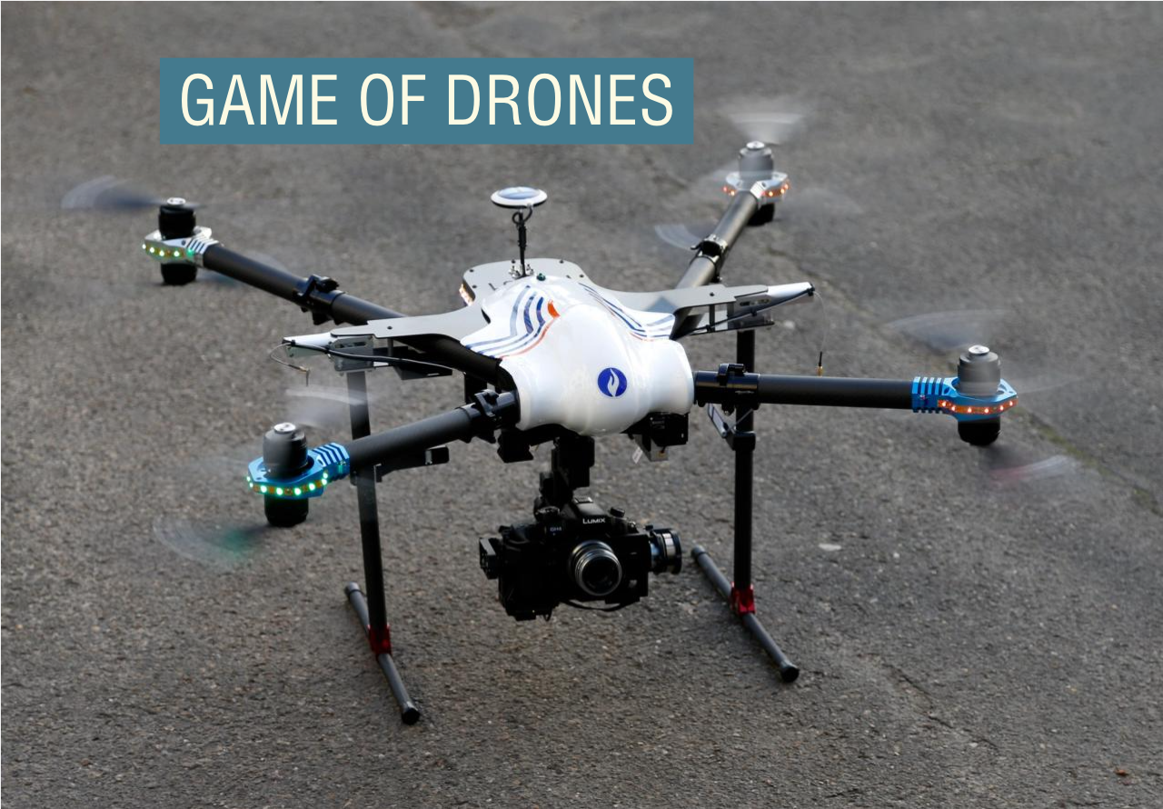 比利时联邦警察无人机。