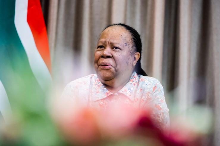 South African Foreign Minister Naledi Pandor