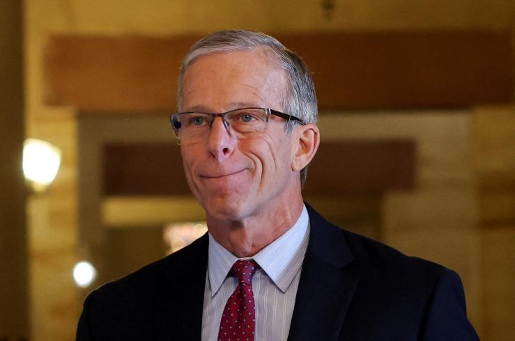 US Senate Majority Leader John Thune