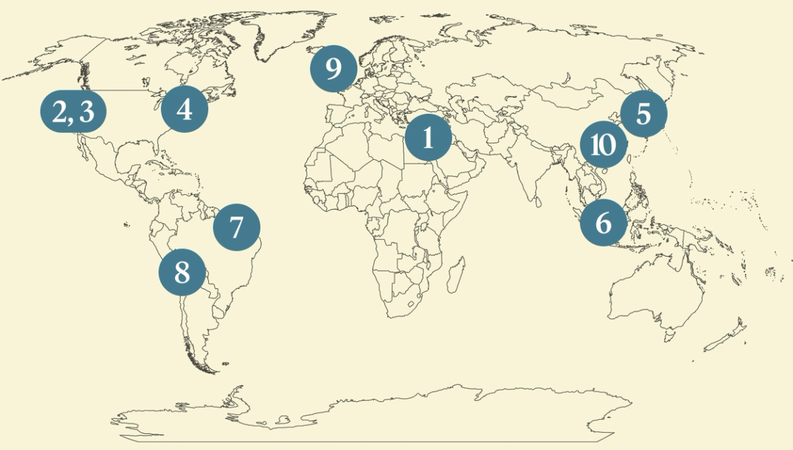 Semafor World Today map graphic
