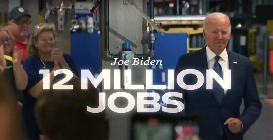 An ad for Joe Biden
