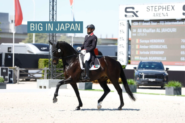 Rider Ali Khalfan Al Jahouri and his horse, Lotus-S.