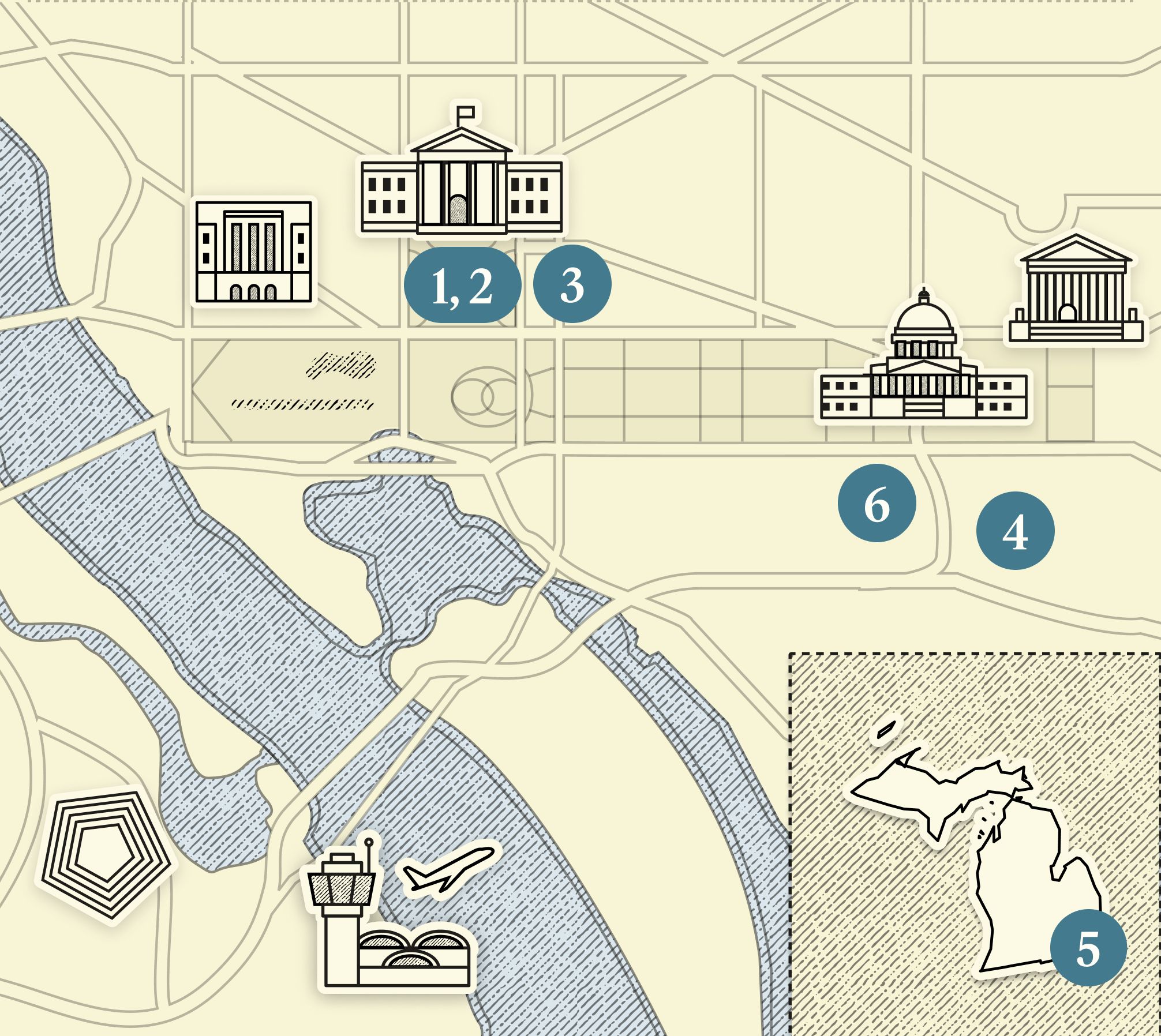 DC map