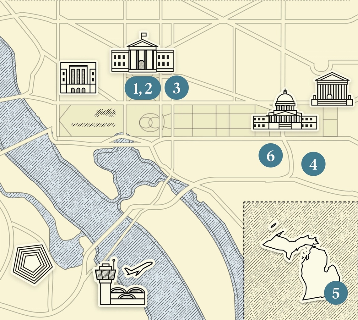 DC map