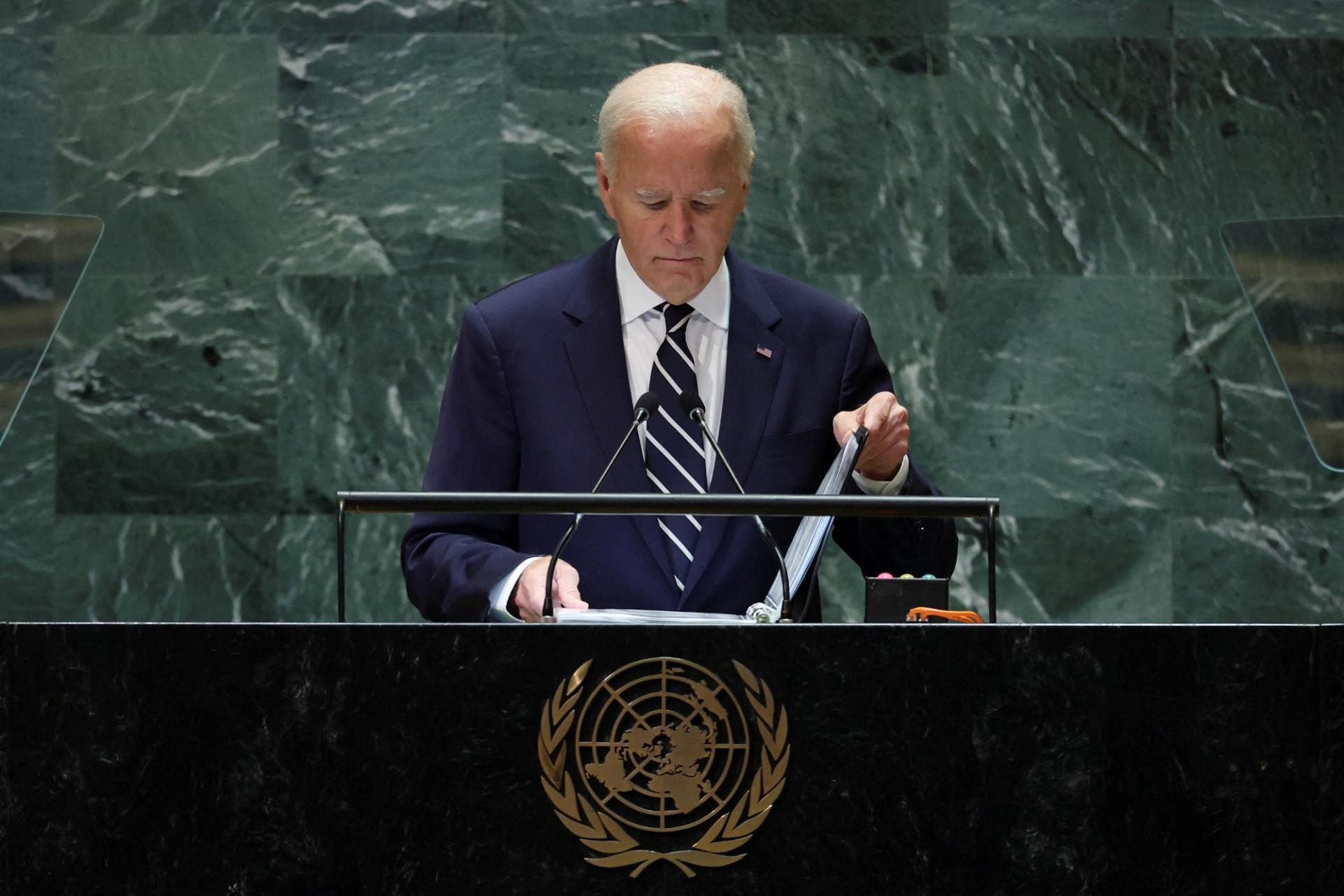 Biden tells UN that world faces ‘inflection point’ as conflicts rage (semafor.com)