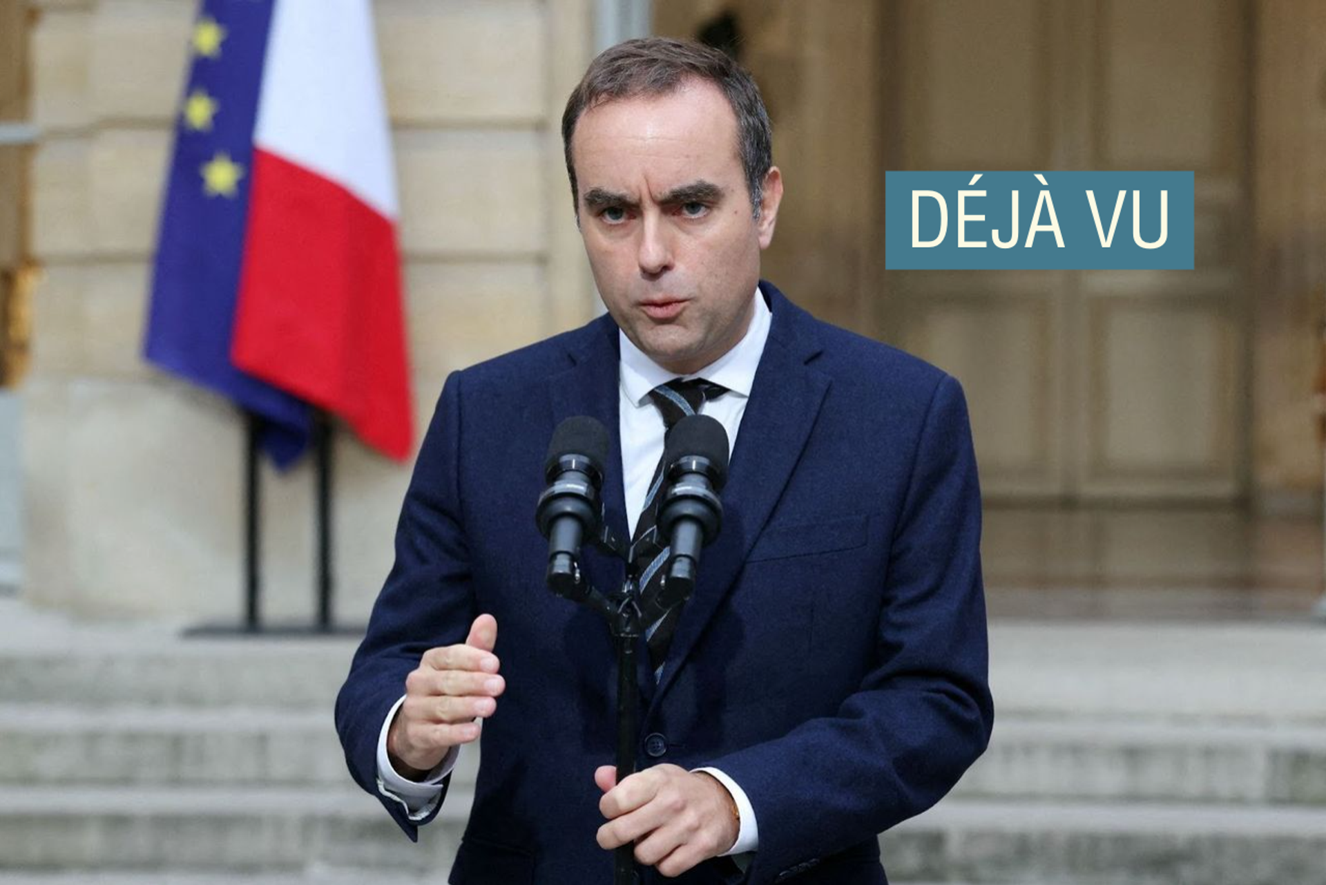 French PM Lecornu. 