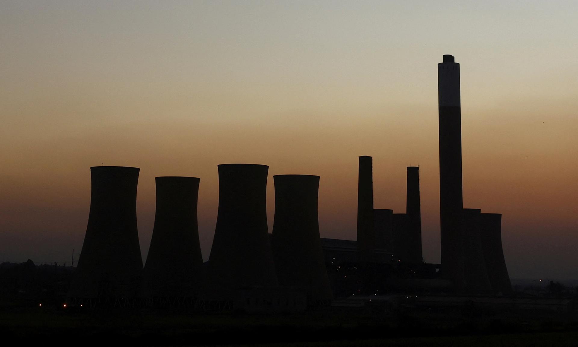 The retired coal-fired Komati Power Station.