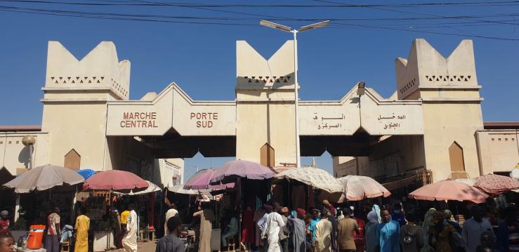 The Central Market in the Chad capital N’Djamena.