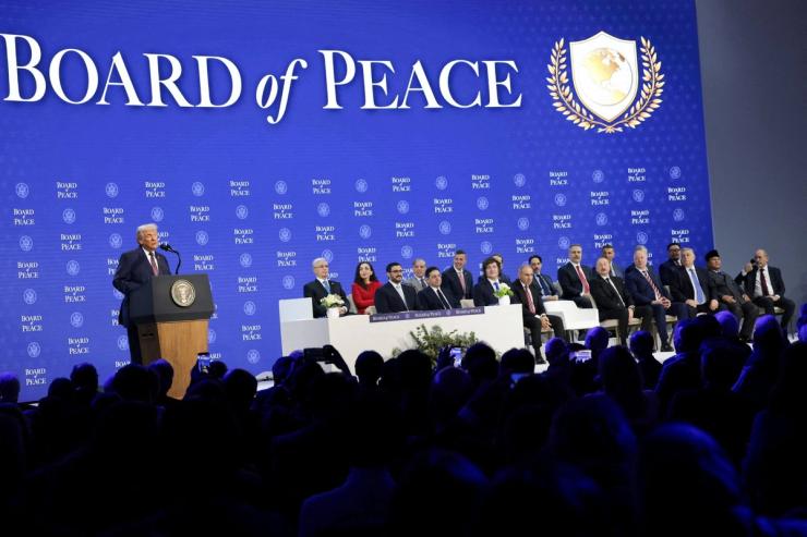 Trump promotes the Board of Peace