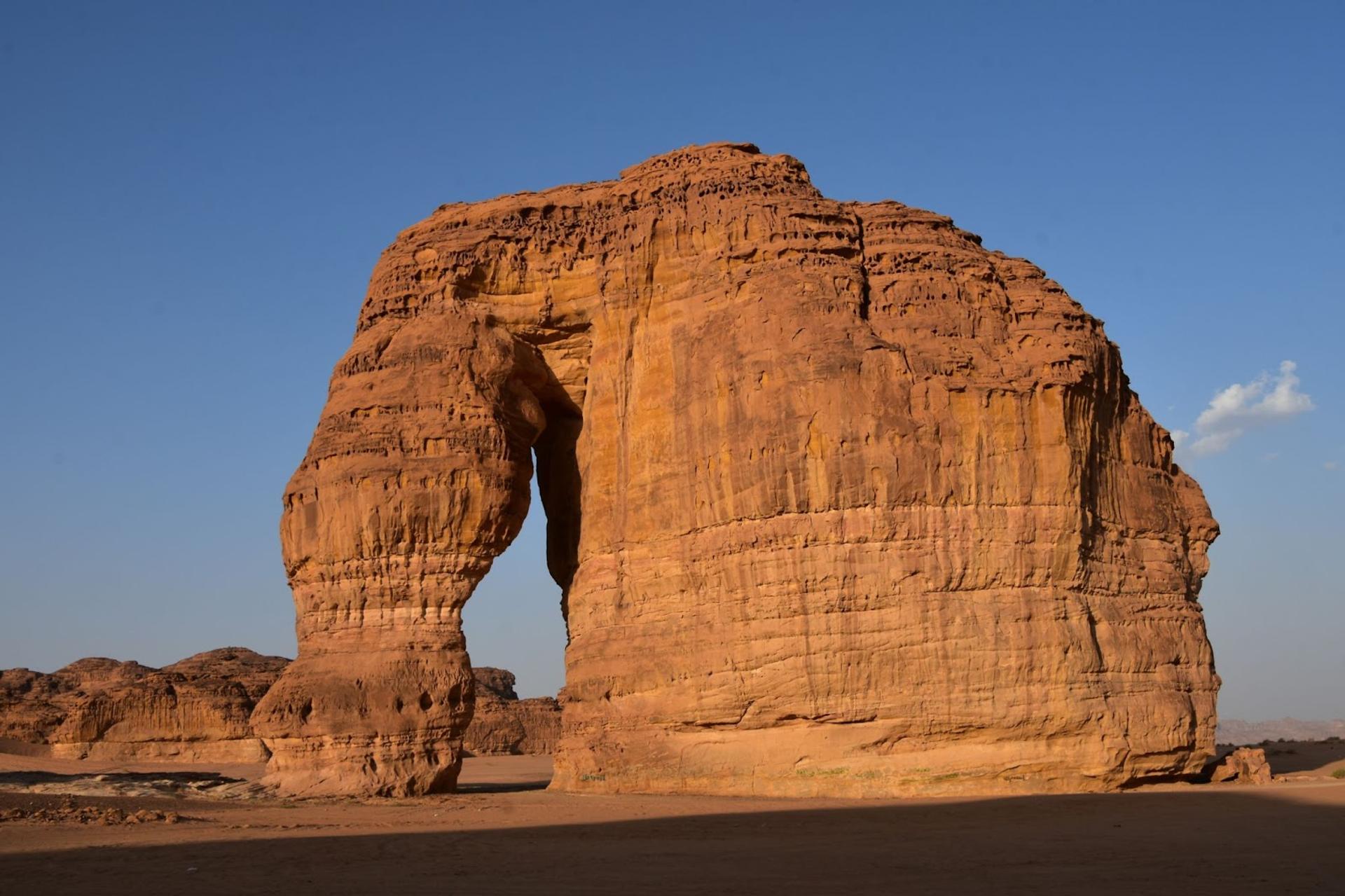 Elephant Rock, al-Ula, Saudi Arabia.