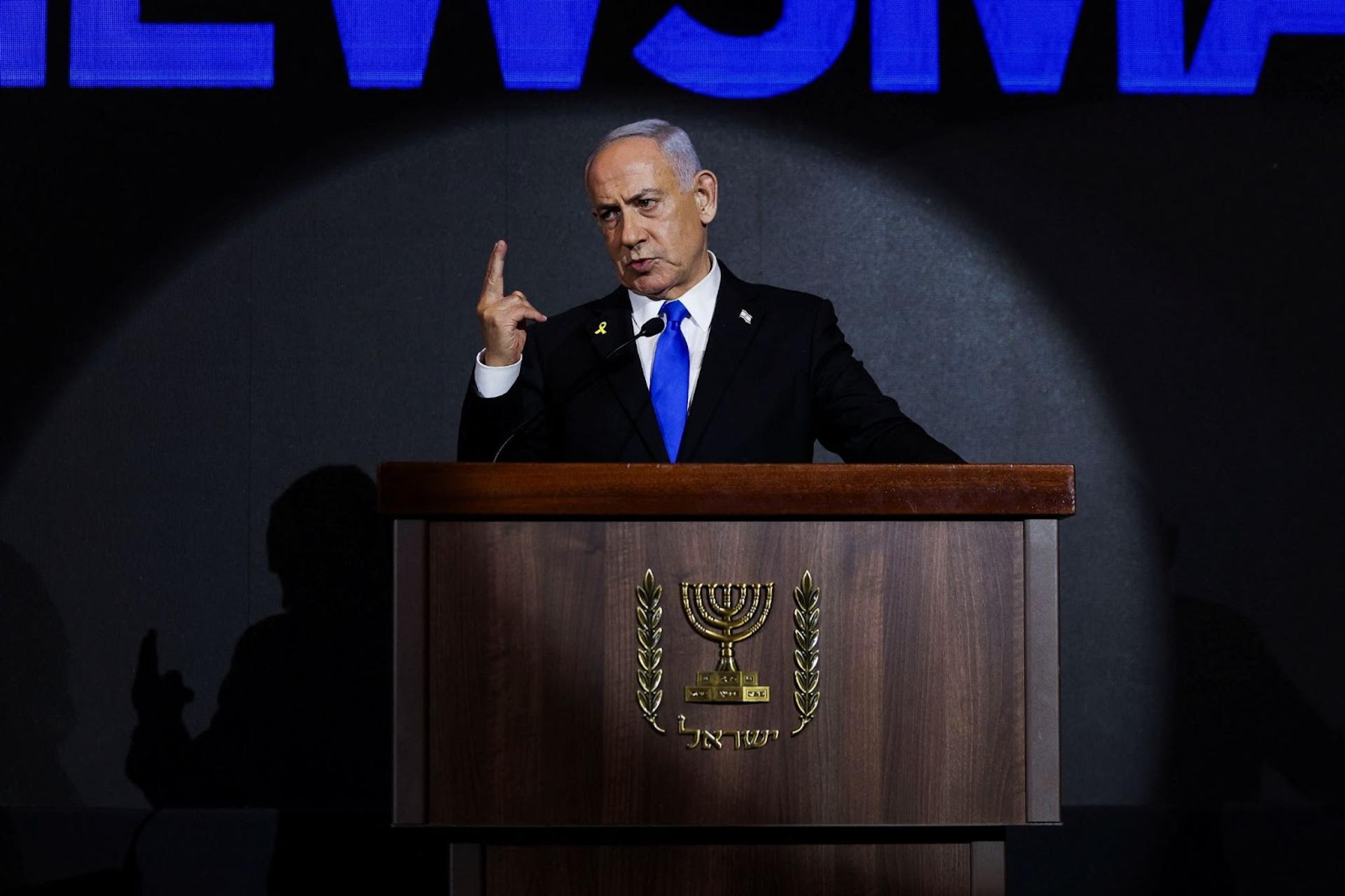 Israeli Prime Minister Benjamin Netanyahu.