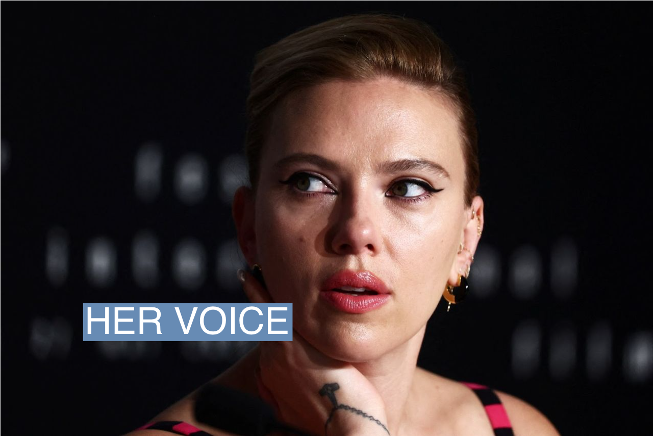 Scarlett Johansson attends the White House Correspondents’ Association Dinner in Washington, D.C, on April 27, 2024. 